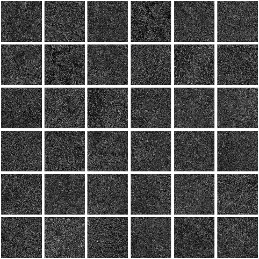 Viborg Quarzite Black Mosaic