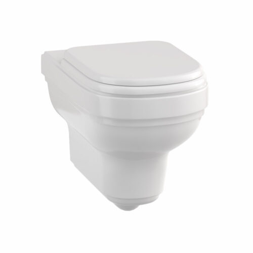 Riviera Wall Hung Pan White (C...