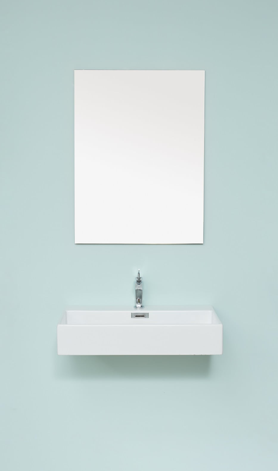 Spejl m/ ophæng 4mm glastykkelse 100x80 cm