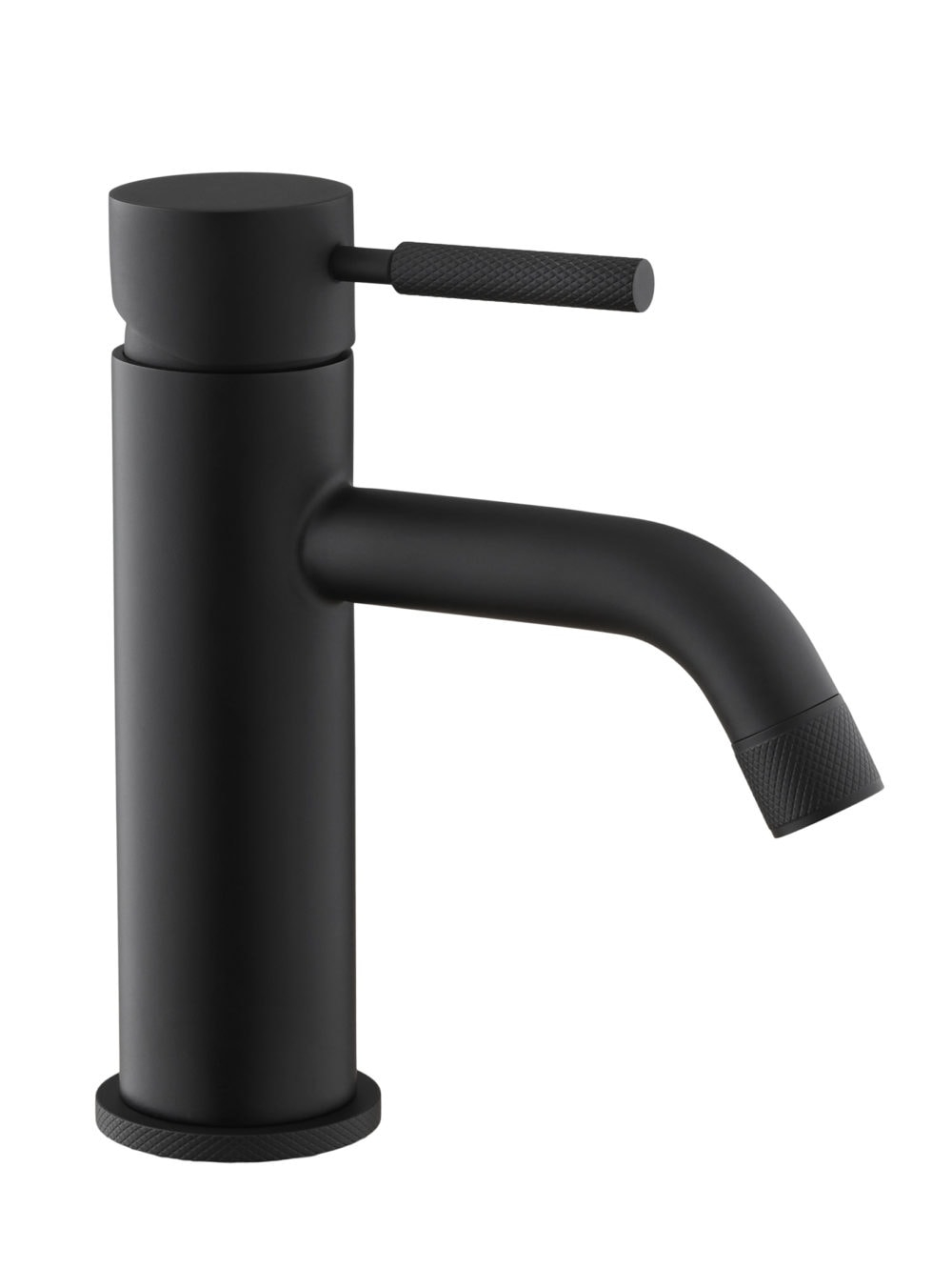 Noba Badarmatur, Crystal Cut detaljer.  u. løft op ,rustfri -  Mat Sort