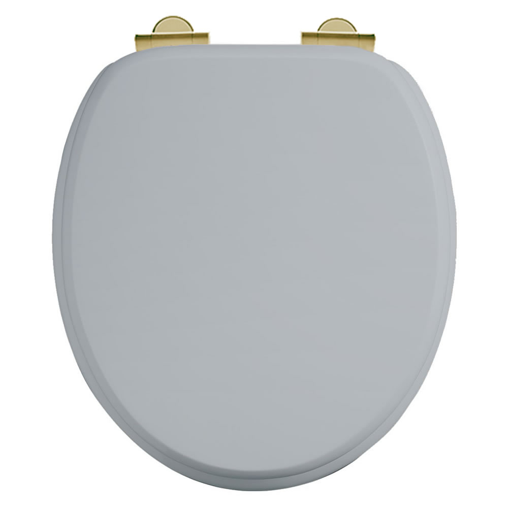 Bespoke Seat Grey with Gold Hinges (ca.10-12 ugers lev.Tid)