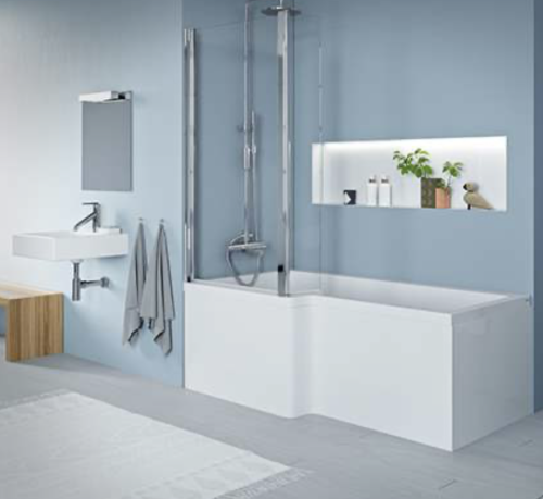 Quantum Showerbath Carr. 1600x700/850mm