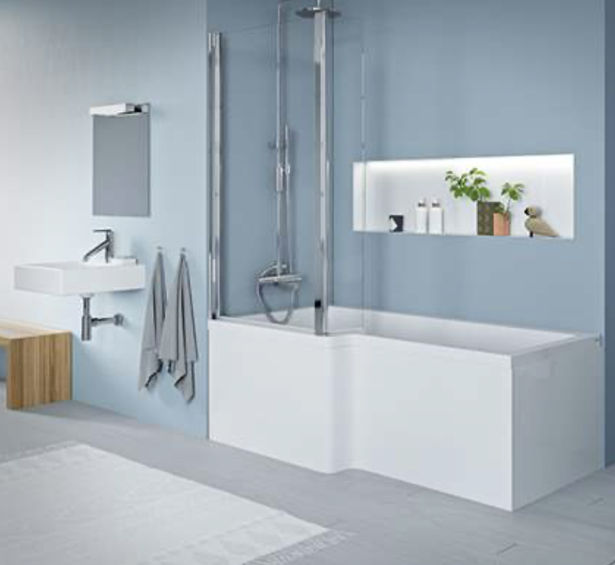 Quantum Showerbath Carr. 1600x700/850mm
