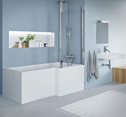 Quantum Showerbath Carr.1600x700/850mm