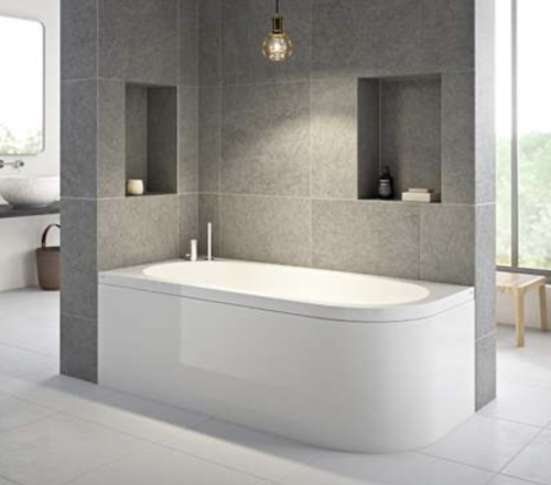 Status badekar 1700x800mm rekt. akryl