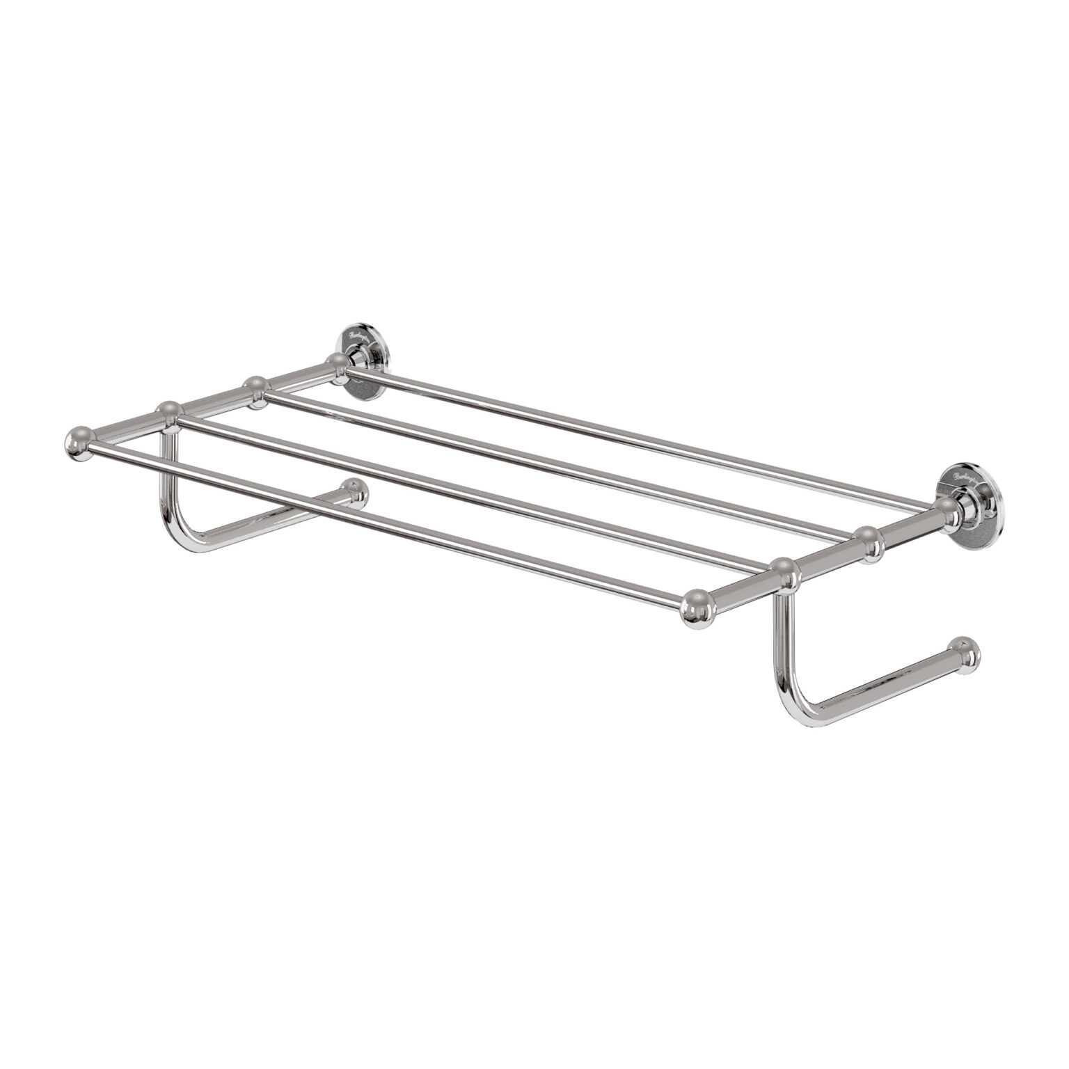 Burlington towel rack - Chrome plated brass  (Ca.14 dage lev.Tid)