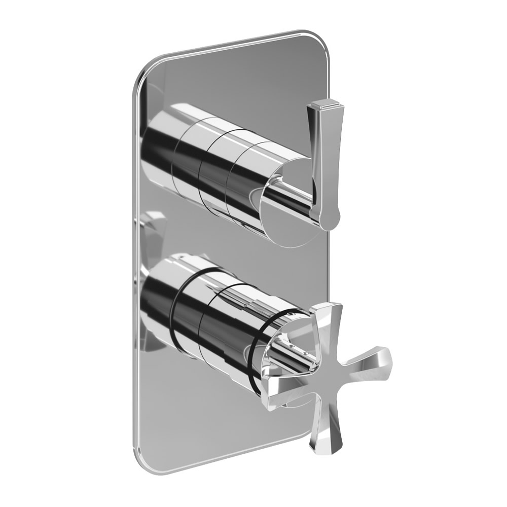 Riviera Shower valve Chrome c/w diverter (Ca.14 dage lev.Tid)