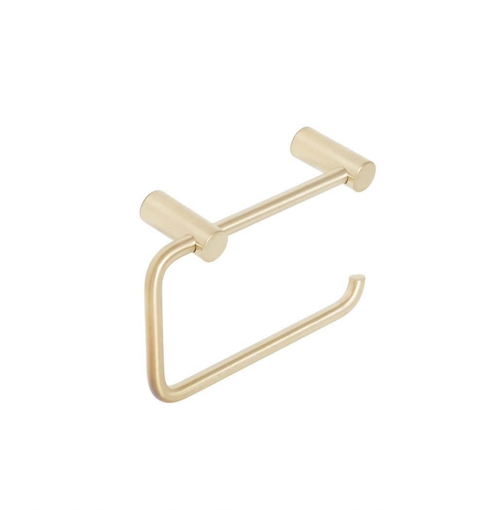 Papirholder, Børstet messing