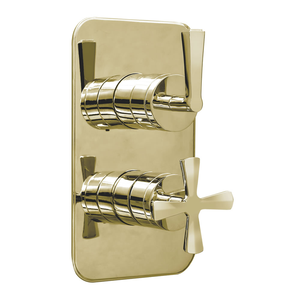 Riviera Shower valve Gold w/o diverter (Ca.14 dage lev.Tid)