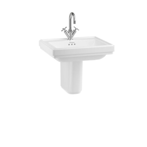 Riviera Semi Pedestal White (C...