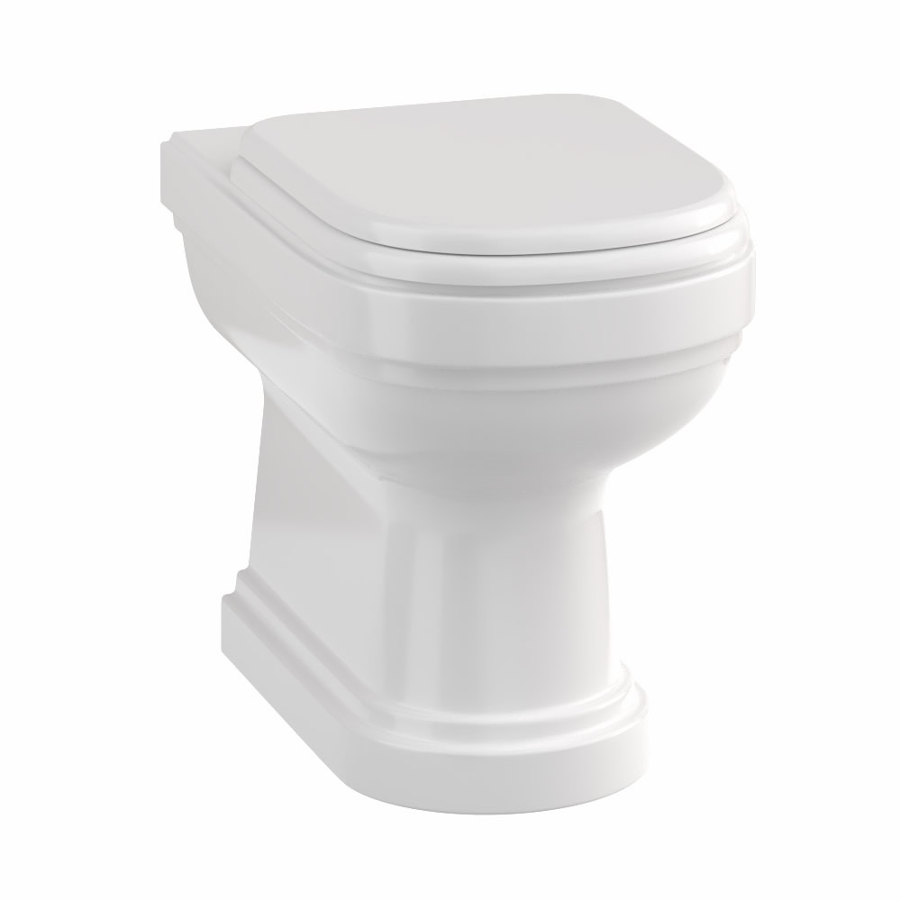 Riviera Back to Wall Pan White (Ca.14 dage lev.Tid)
