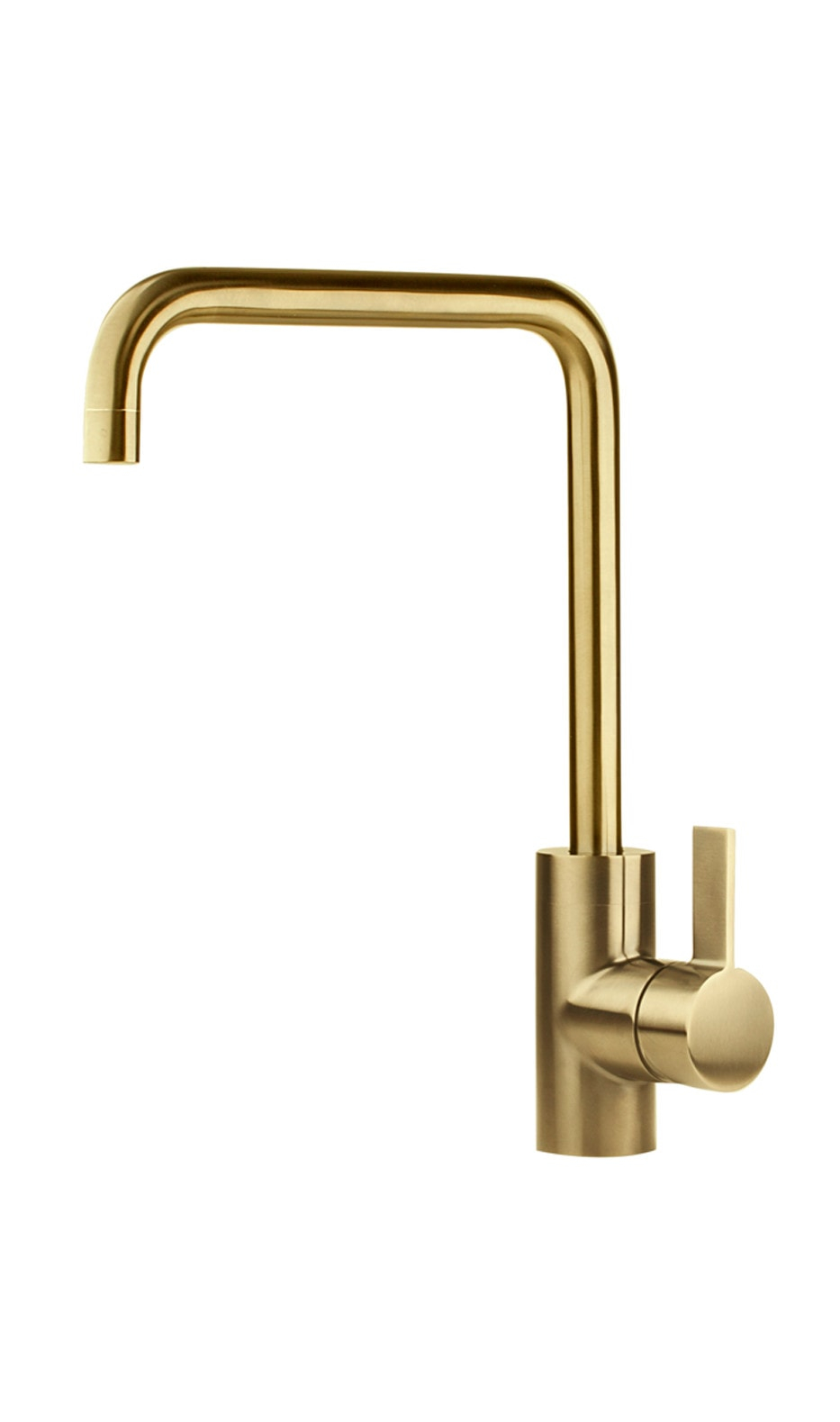 Noba Køkkenarmatur , Børstet messing , rustfri stål