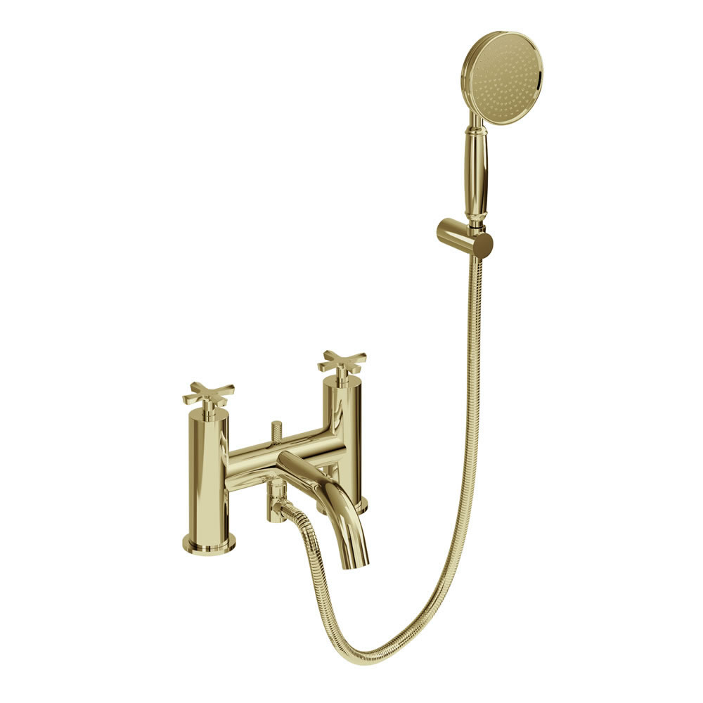 Riviera bath/shower mixer Gold (Ca.14 dage lev.Tid)