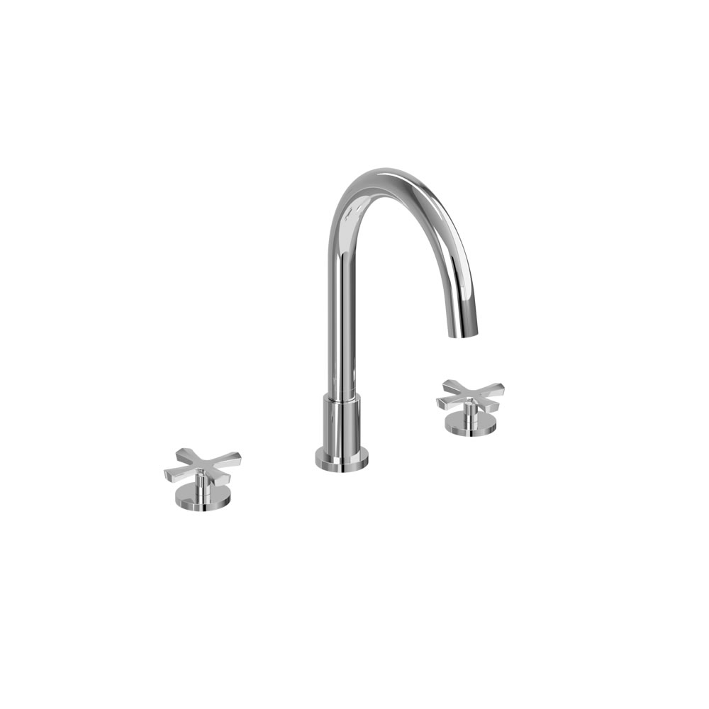 Riviera 3 Hole Bath Set Deck Chrome (Ca.14 dage lev.Tid)
