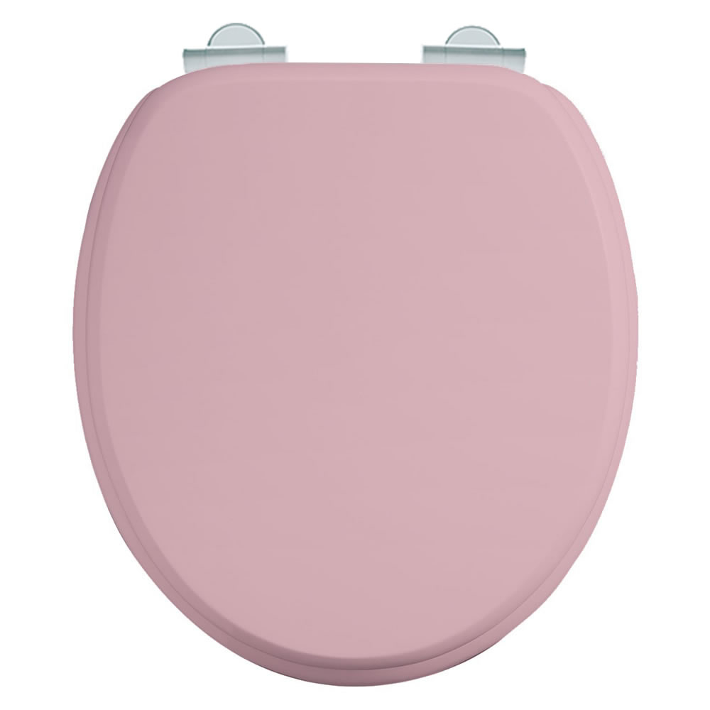 Bespoke Seat Pink with Chrome Hinges (ca.10-12 ugers lev.Tid)