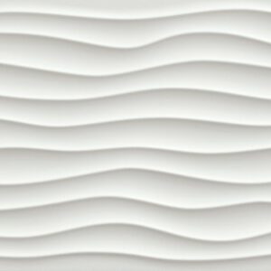 Relief Wall Design Dune White