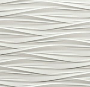Relief Wall Design Wind White