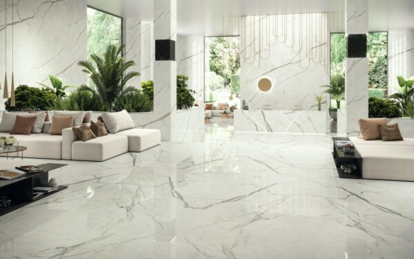 Lexus Shine Calacatta Delicato Mosaico Twist Shiny