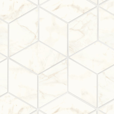 Lexus Shine Calacatta Delicato Mosaico Esagono Mat